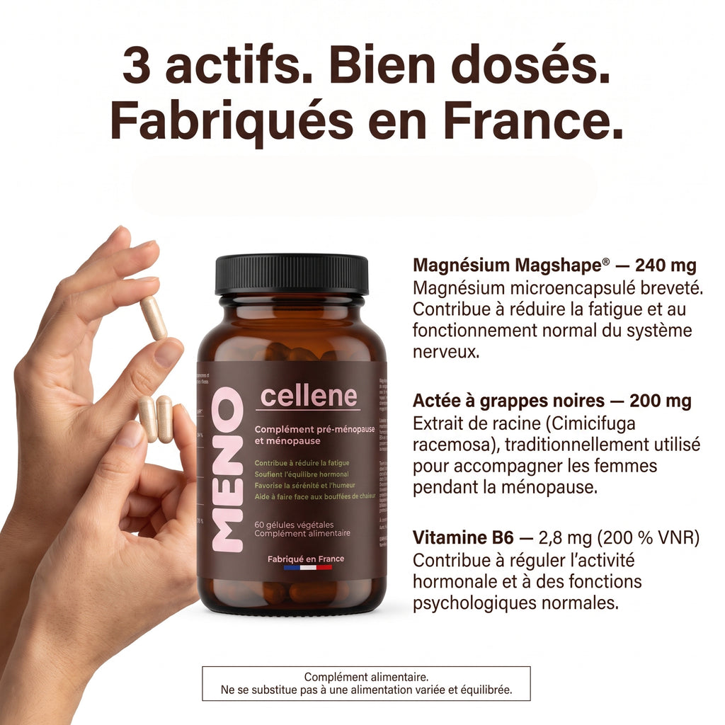 MENO — Complément pré-ménopause & ménopause