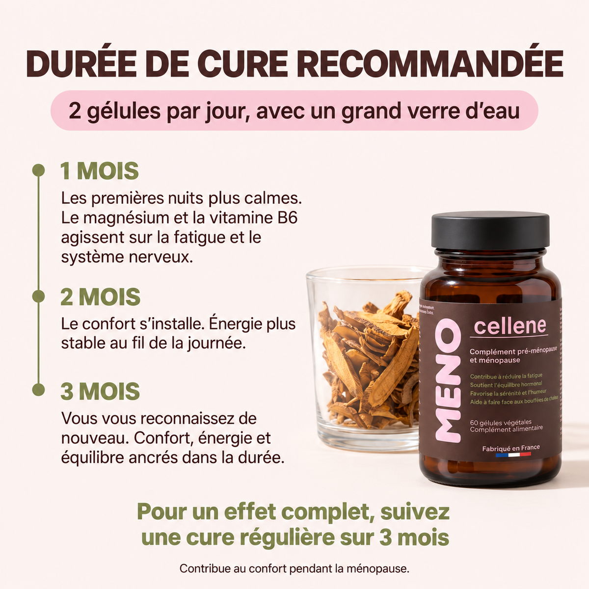 MENO — Complément pré-ménopause & ménopause